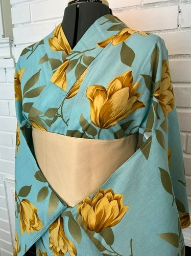 Japanese vintage yukata - japanese,