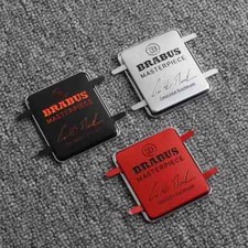 Square Block Metal Car Emblem