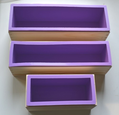 Wooden soap mold silicone - soap,