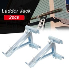 Ladder Jacks 2Pack Two-Rung Short Body Scaffold Extension Ladder Jack Adjustable