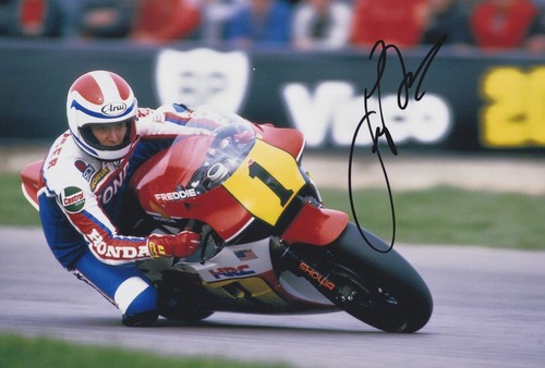 Freddie spencer hand - hand, signed