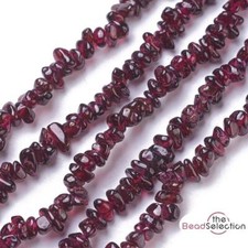 280+ 1 STRAND DARK RED GARNET