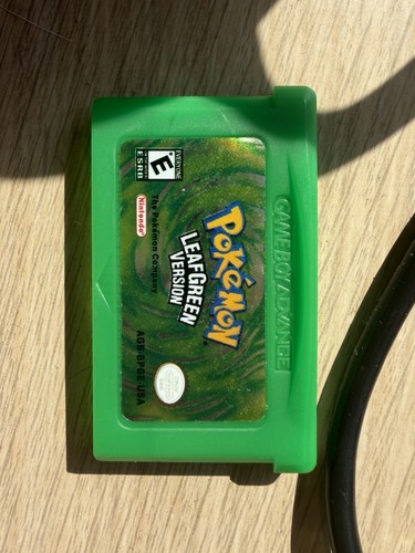 Pokemon leaf green version - pokemon,