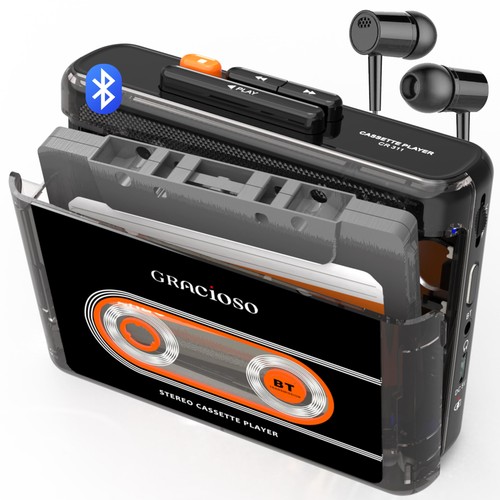 Bluetooth cassette tape player - cassette,