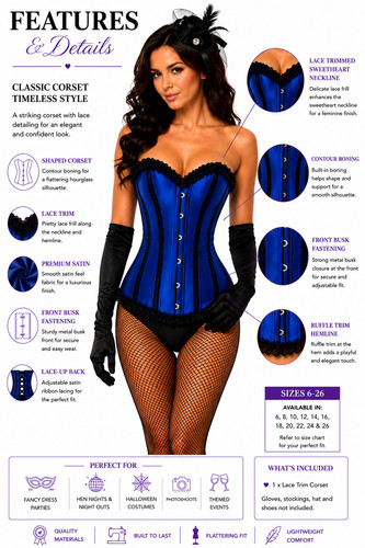 Burlesque corset top halloween - burlesque,