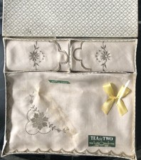 Vintage Beige Pure Linen Tray