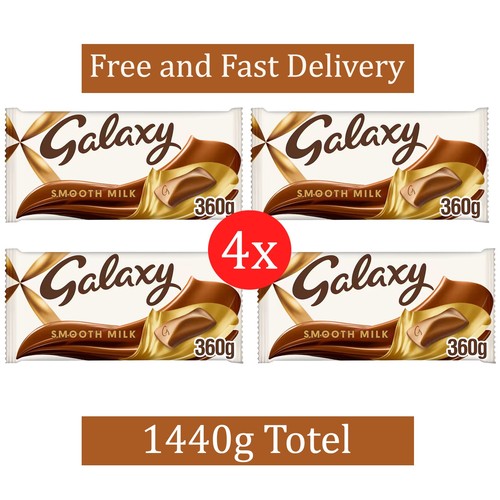 Galaxy milk chocolate 360g - galaxy,