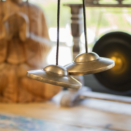 Premium brass tibetan tingsha - premium,