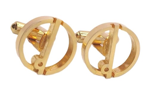 Dunhill cufflinks men gold - dunhill,