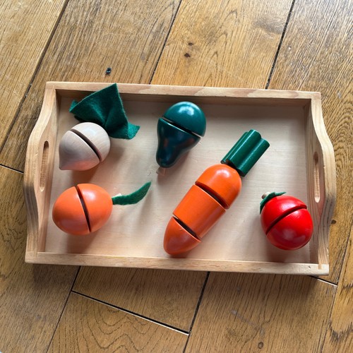 Wooden fruit and - fruit, vegetables