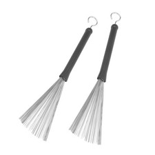 2Pcs Drum Brush Rubber
