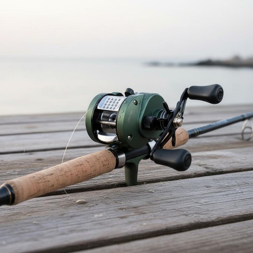 Metal reel long casting - long, round