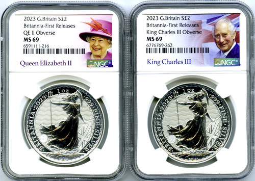 2023 silver britannia - 2023, £2