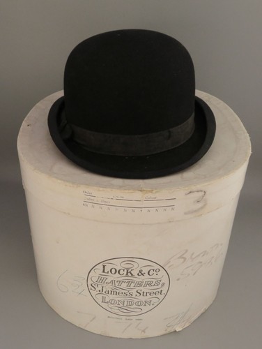 Pre owned black bowler - pre-owned,
