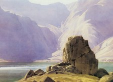 Levers Water above  Coniston W