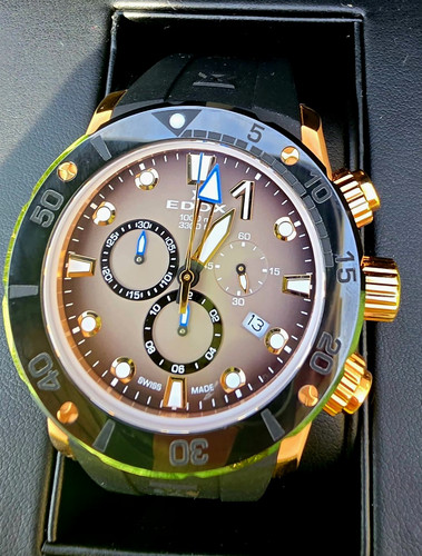 Edox chronograph diver quartz - chronograph,