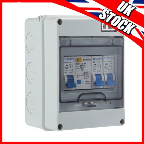 Mains fuse box - mains, camper