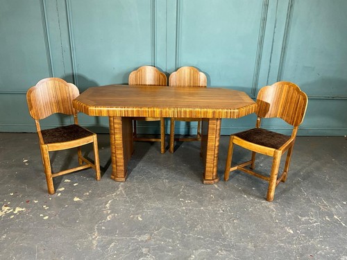 Art deco dining - table, 4