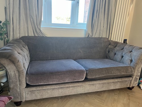 Grey chesterfield sofas - , 3