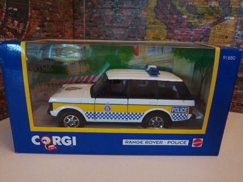 Police range rover corgi - police,