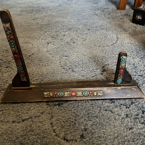 Antique wooden picture - wooden,