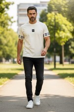 Hugo Boss Men's White Slim Fit