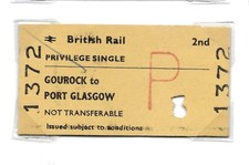 1981 Gourock to Port Glasgow