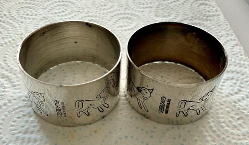 Pair vintage angora - pair, of