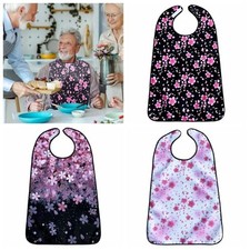 Adult Bib Waterproof Aid Apron Washable Saliva Towel Adult Clothing Protector