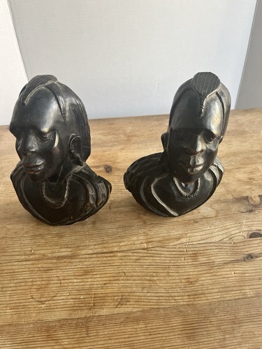 Vintage style wood bust - vintage,