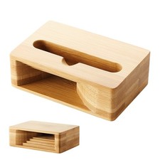 Desktop Wooden Mobile Phone Stand Speaker Amplifier Desktop Cell Speakers