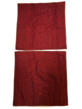 Set of 2 Linen Cushion Covers, Decorative Indoor/Outdoor Vintage Cushion Covers