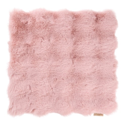 Square soft fluffy faux - square,
