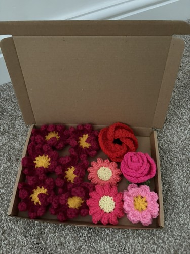 Crochet flowers handmade - crochet,
