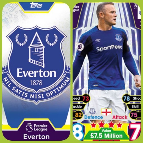 Everton topps match attax - –,
