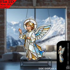 Child Angel With Halo And