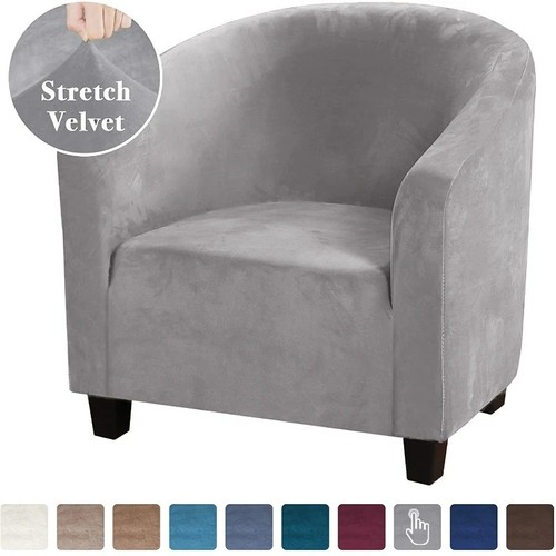 Elastic stretch velvet tub - elastic,