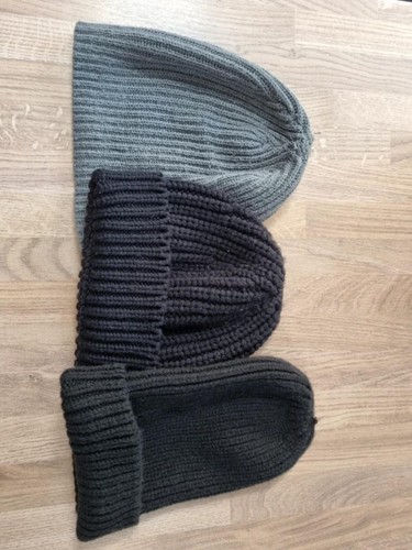 Bundle ribbed beanie - bundle, hats