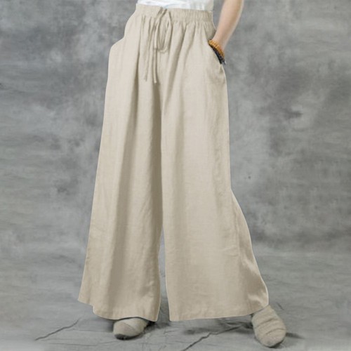 Plus size women cotton linen - plus,