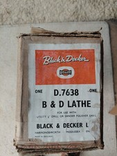 Black and decker - black, lathe