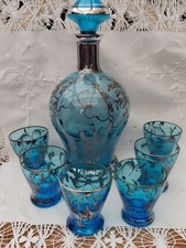 Vintage Italian Venetian Blue