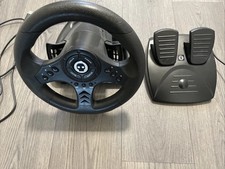 Numskull Steering wheel + pedals . Xbox X|S Xbox One PS4 Switch PC - RRP £70