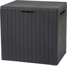113L Garden Storage Box Grey