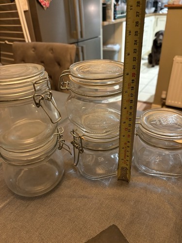 Glass jars airtight - 5,