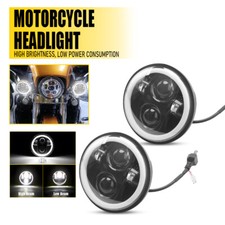 2pc 5-3/4" 5.75 inch Headlight