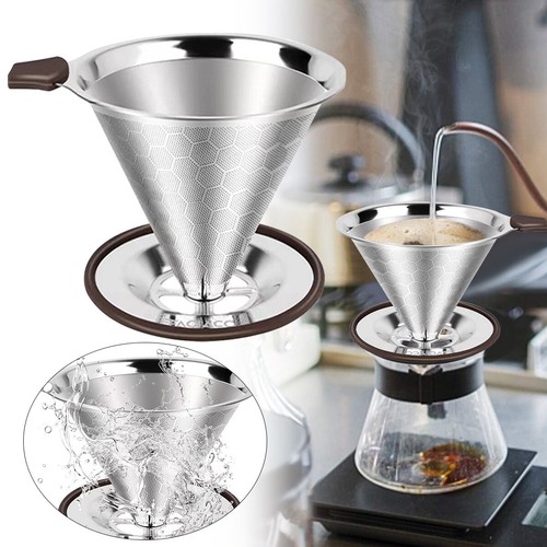 Mesh stainless steel - steel, coffee