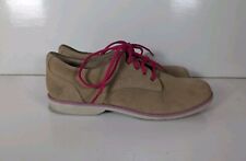 Timberland Earth keepers Millway Oxford Shoes Women's Size 8 Beige Suede Leather