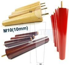 4 Wood Retro Mid Century