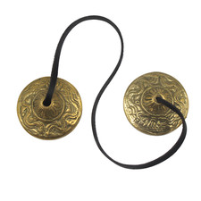 SALE !!! Tibetan Tingsha Bells Cymbals, 4.5 cm approx. Dragon ,UK Stock