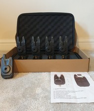 4+1 Wireless Carp Fishing Bite Alarm Set And Reciever – Slim Compact Design